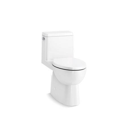 KOHLER Toilet, Gravity Flush, Floor Mounted Mount, Elongated 78080-0